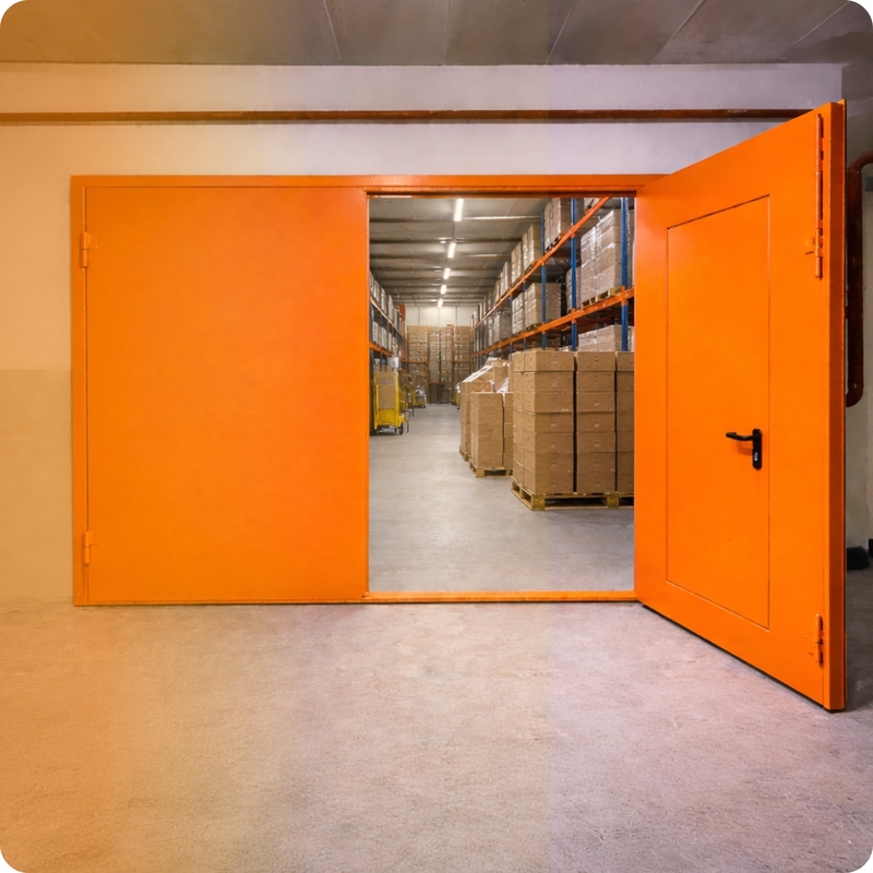 Металлические ворота